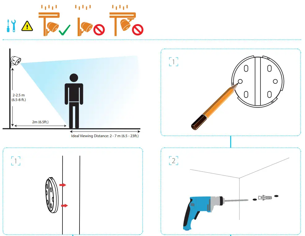 my dlink DCS-8302LH Full HD Orutdoor Wi-Fi Camera - tools