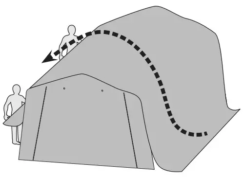 COVERPRO 59699-UPC 10 FT Portable Garage 3 Part Kit - Cover 10