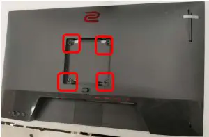 BenQ LCD Monitor XL2546K Recycle Disassemble - Unscrew