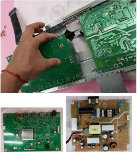 BenQ LCD Monitor XL2546K Recycle Disassemble - all PCBl