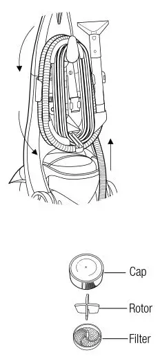 Bissell 1699, 8905 Series ProHeat ClearView - Routine Maintenance