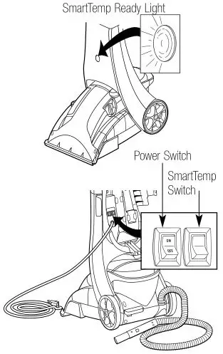 Bissell 1699, 8905 Series ProHeat ClearView - SmartTemp