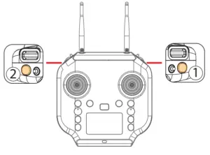 SwellPro GC3 T Axis Gimbal Thermal Camera - Control5