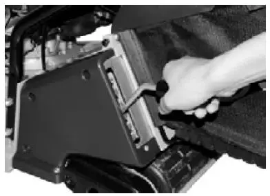 Cutting height adjustment