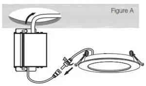 SATCO S11261 Starfish Smart WiFi 4 Inch Downlight - Figure A