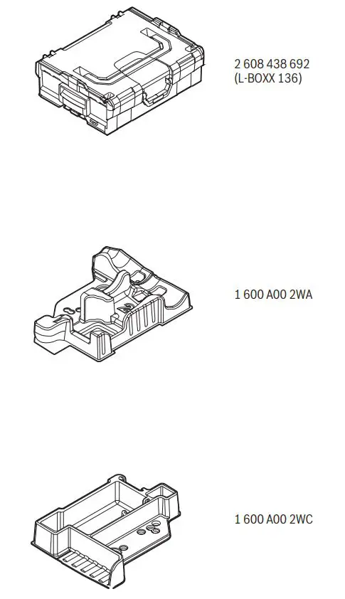 BOSCH 06019H5203 18V-55 GSR GSB Professional Cordless Drill Instructions - Box