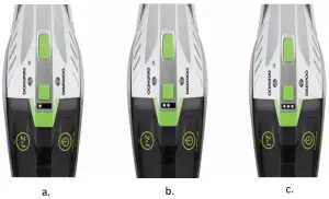 DAEWOO Tornado Freedom Pro Vacuum Cleaner - Charging the internal Battery