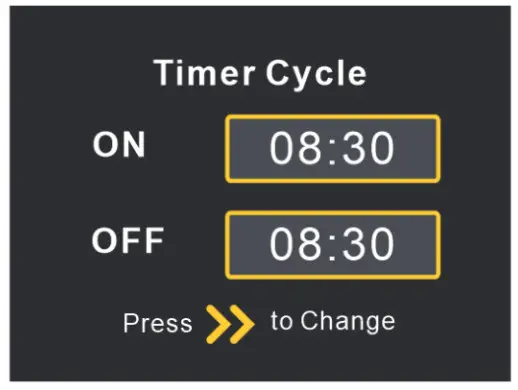 ALORAIR 1603846527 Max Fire Dry 200 Heater- Loop settings