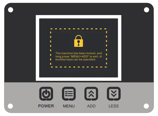 ALORAIR 1603846527 Max Fire Dry 200 Heater- Menu