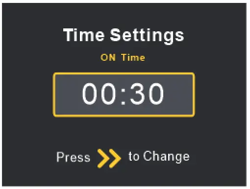 ALORAIR 1603846527 Max Fire Dry 200 Heater- Runtime setting