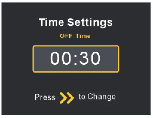ALORAIR 1603846527 Max Fire Dry 200 Heater- time setting