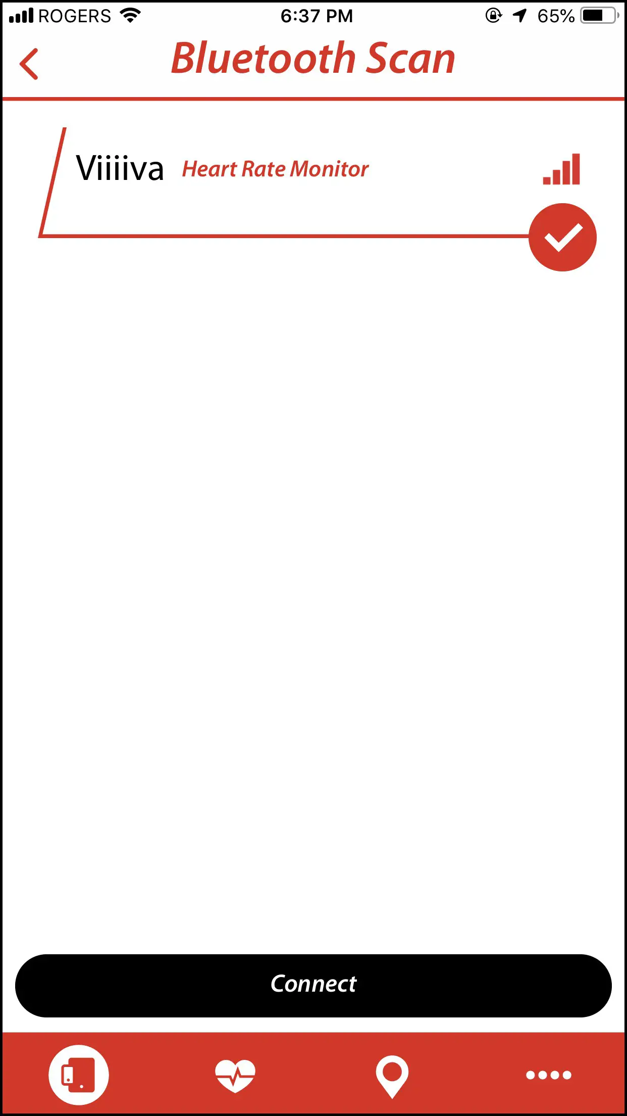 4iiii iOS App- Connecting to Viiiiva