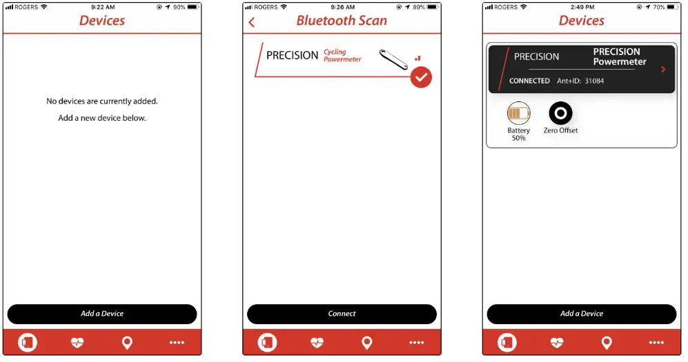 4iiii iOS App- Powermeter