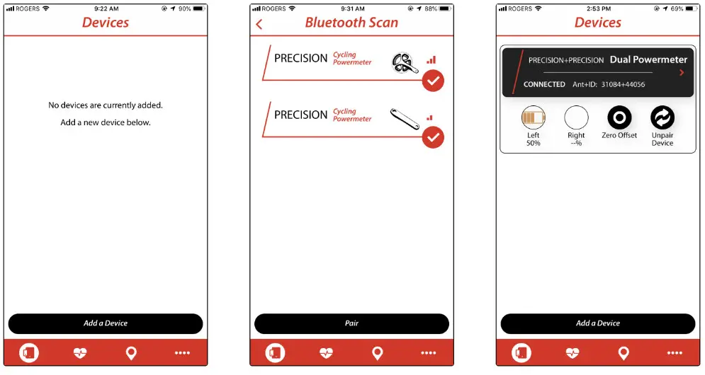 4iiii iOS App- Pro Powermeter