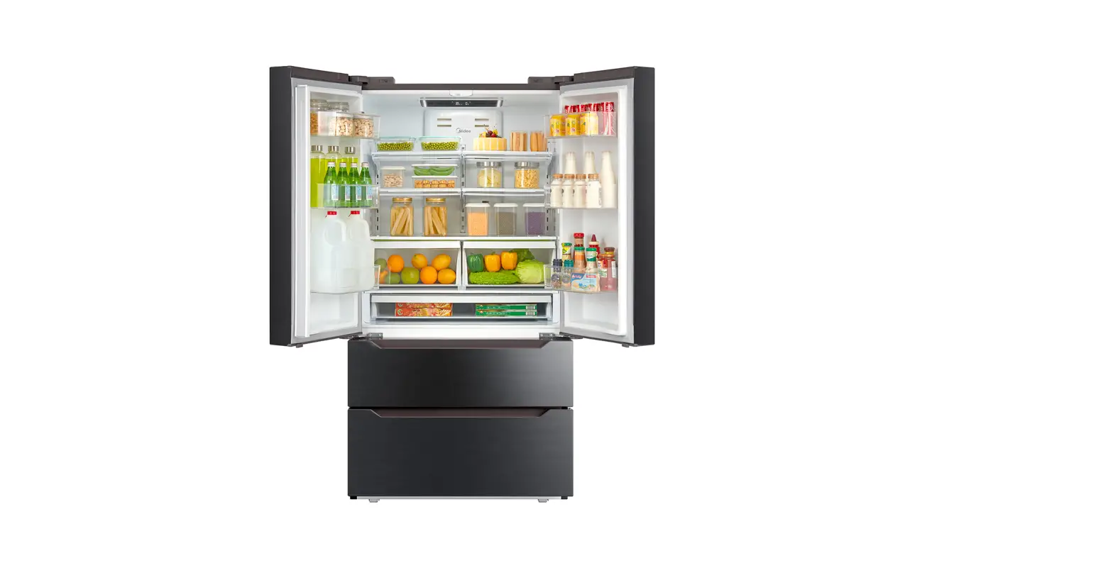Midea French Door Refrigerator Instructions