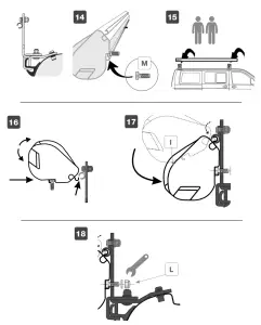 FIAMMA 98655-658 Brandup VW T5 T6 Kit - figure 9