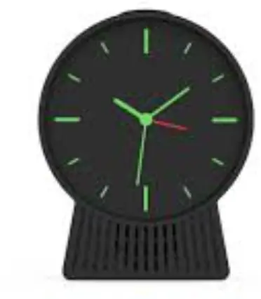 CORE INNOVATIONS CTAC01 Chronis Retro Style Alarm Clock and Bluetooth Speaker