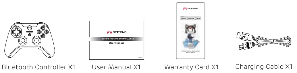 iG6 IR10 Beitong ios Game Controller EX - Includes