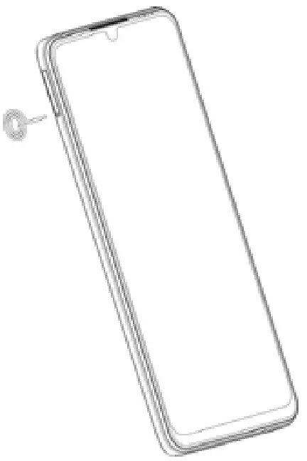 ZTE Blade V40 Vita Smart Phone - card tray