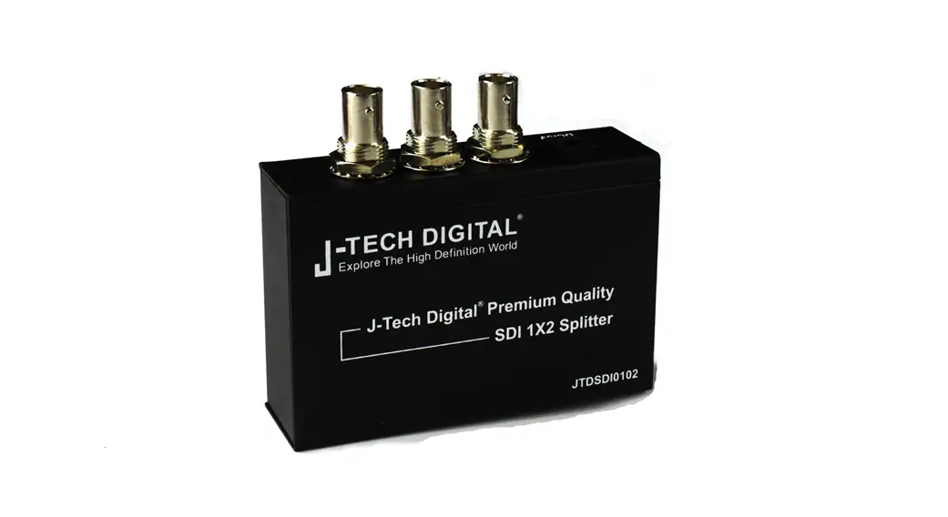 J-tech Digital Jtd-178 1x2 Sdi Splitter User Manual