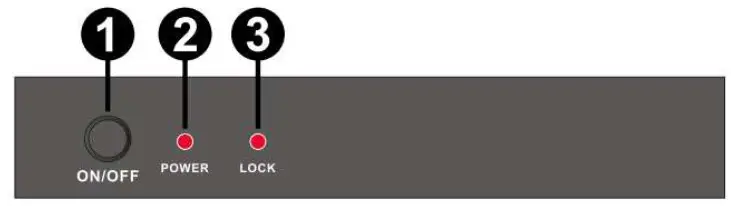 J TECH DIGITAL JTD 178 1X2 SDI Splitter - Front Panel