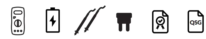 MASTECH MS8321A Digital Multimeter - Contents