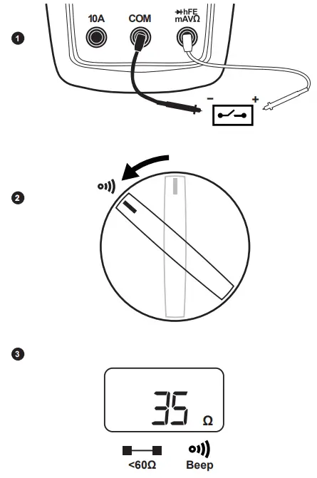 MASTECH MS8321A Digital Multimeter - fig 5