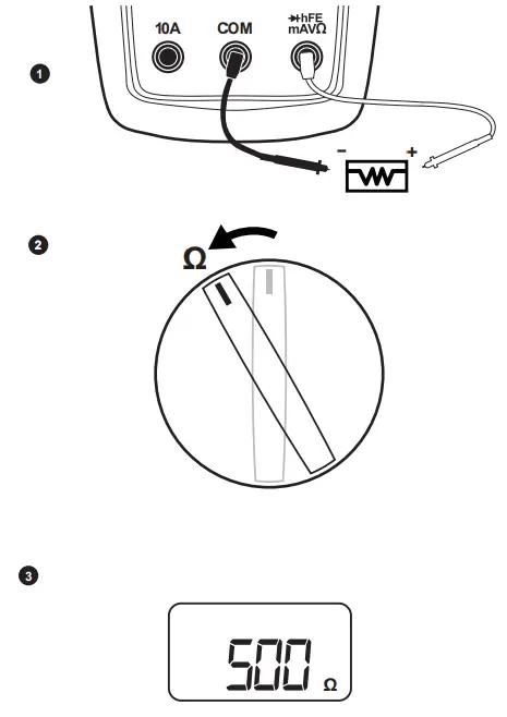 MASTECH MS8321A Digital Multimeter - fig 6
