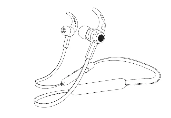 Hama 00184122 Freedom Neck Bluetooth Earphones Instruction Manual