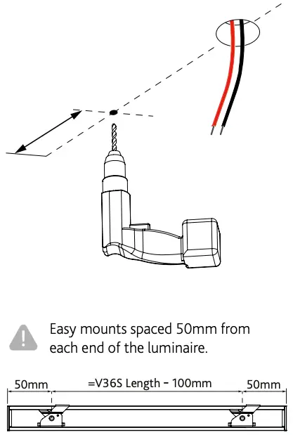 Measure and Drill Holes