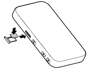 Insert the nano-SIM Card Figure 2