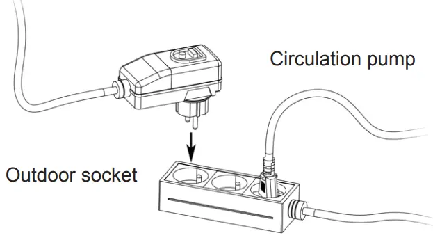 DURATECH HS40 Hot Splash Heat Pump - pump