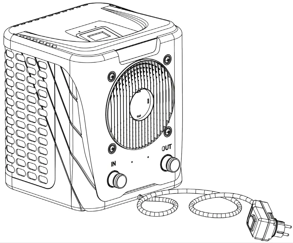 DURATECH HS40 Hot Splash Heat Pump