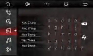 Nakamichi NAM1712 7 Inch 2-Din AV Receiver User Manual - Phone Book