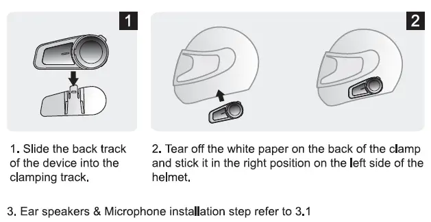 Fixed by VELCRO sticker