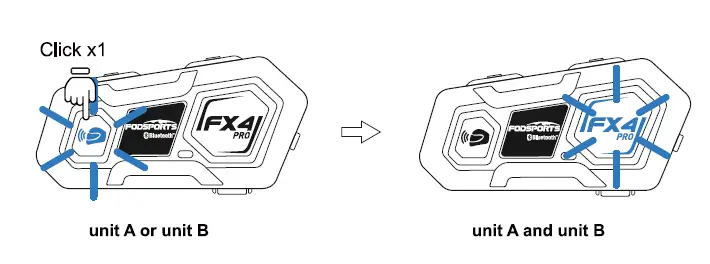 Disconnect the intercom talk