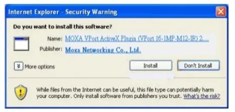MOXA VPort P16-2MR Series IP Camera Installation fig18