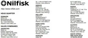 FIG 18 Nilfisk Address