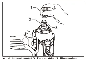 makita DTW301 Cordless Impact Wrench FIG 18