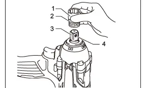 makita DTW301 Cordless Impact Wrench FIG 20