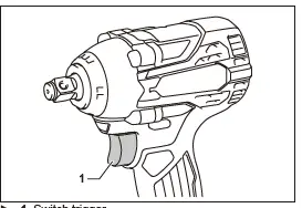 makita DTW301 Cordless Impact Wrench FIG 5