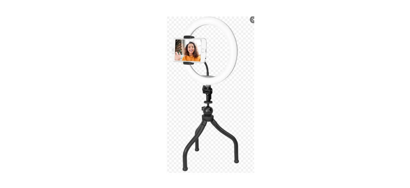 Crest Cvl10ft 10 Inch Ring Light Phone Holder Instruction Manual