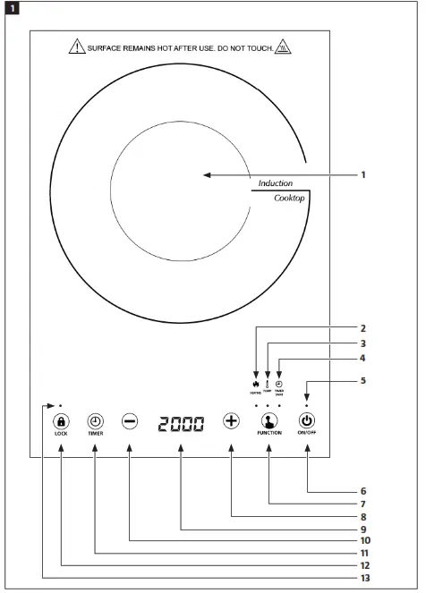 Menuett 004271 Induction Plate - fig