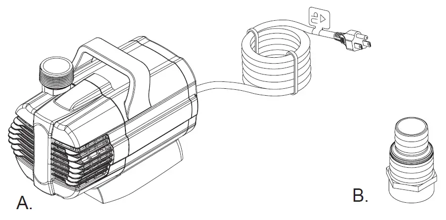 Oase 45424 Waterfall Pump 1