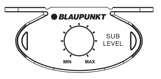 BLAUPUNKT GTr 10150 A Active Subwoofer - Remote Control
