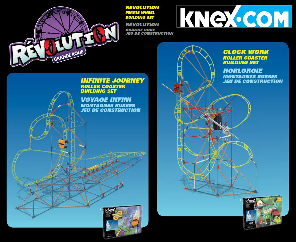KNEX Revolution Ferris Wheel Building Set - Parts List 14