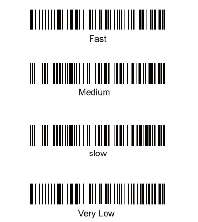 Transmission Speed Setup