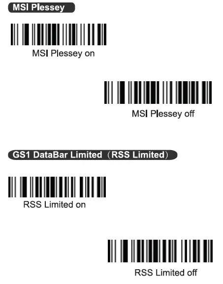 Barcode Setting