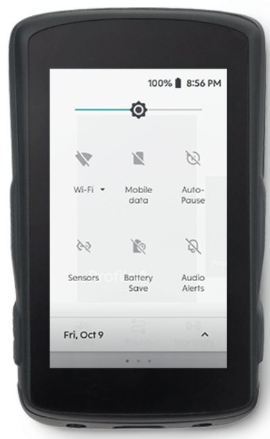 Hammerhead Navigation KAROO 2 GPS Bike Computer - swip manu3