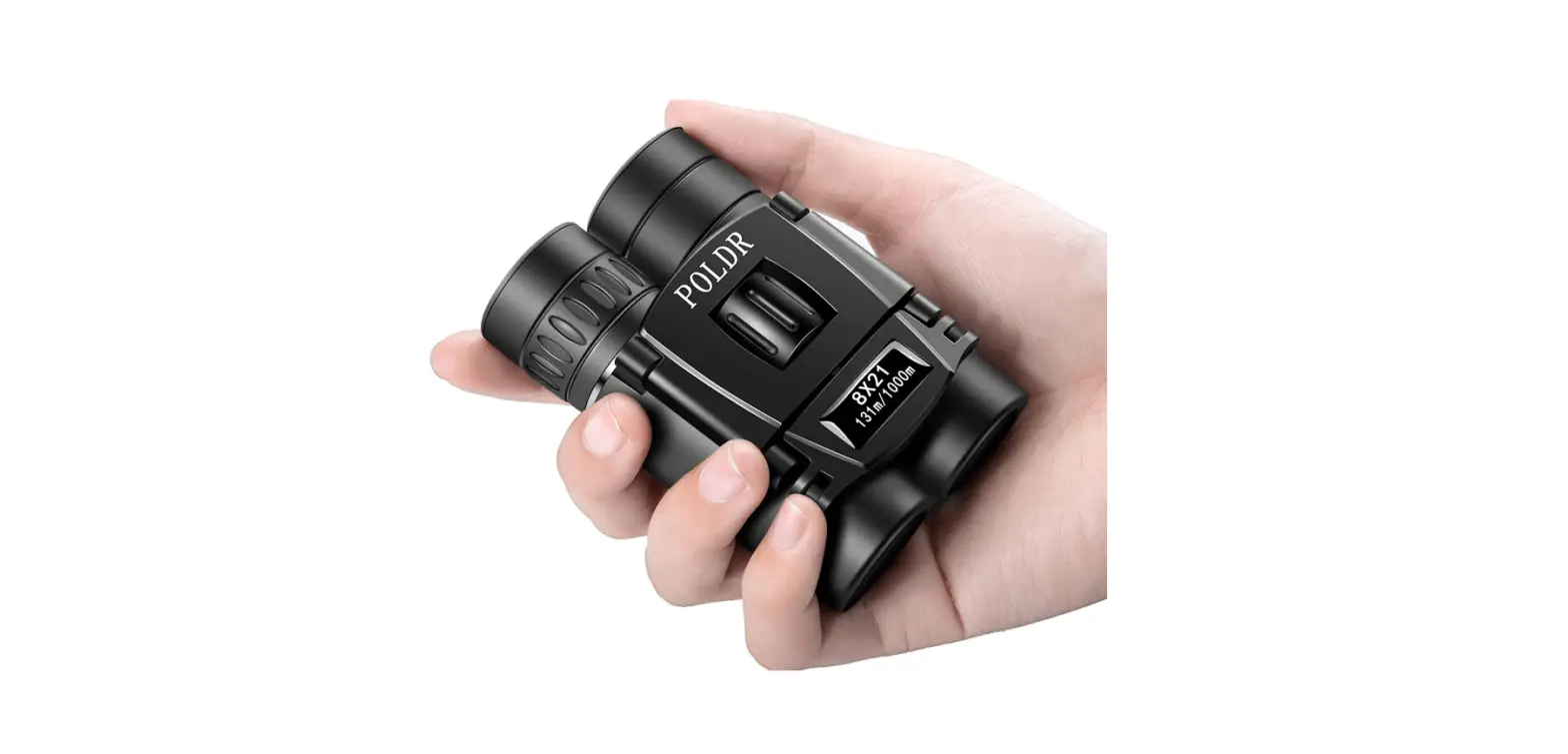 Poldr 8x21 Small Compact Lightweight Binoculars-complete Features/instruction Guide